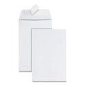 Quality Park Redi-Strip Catalog Envelope, #1, Cheese Blade Flap, Redi-Strip Adhesive Closure, 6 x 9, White, 100/Box (44182)