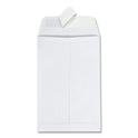 Quality Park Redi-Strip Catalog Envelope, #1, Cheese Blade Flap, Redi-Strip Adhesive Closure, 6 x 9, White, 100/Box (44182)