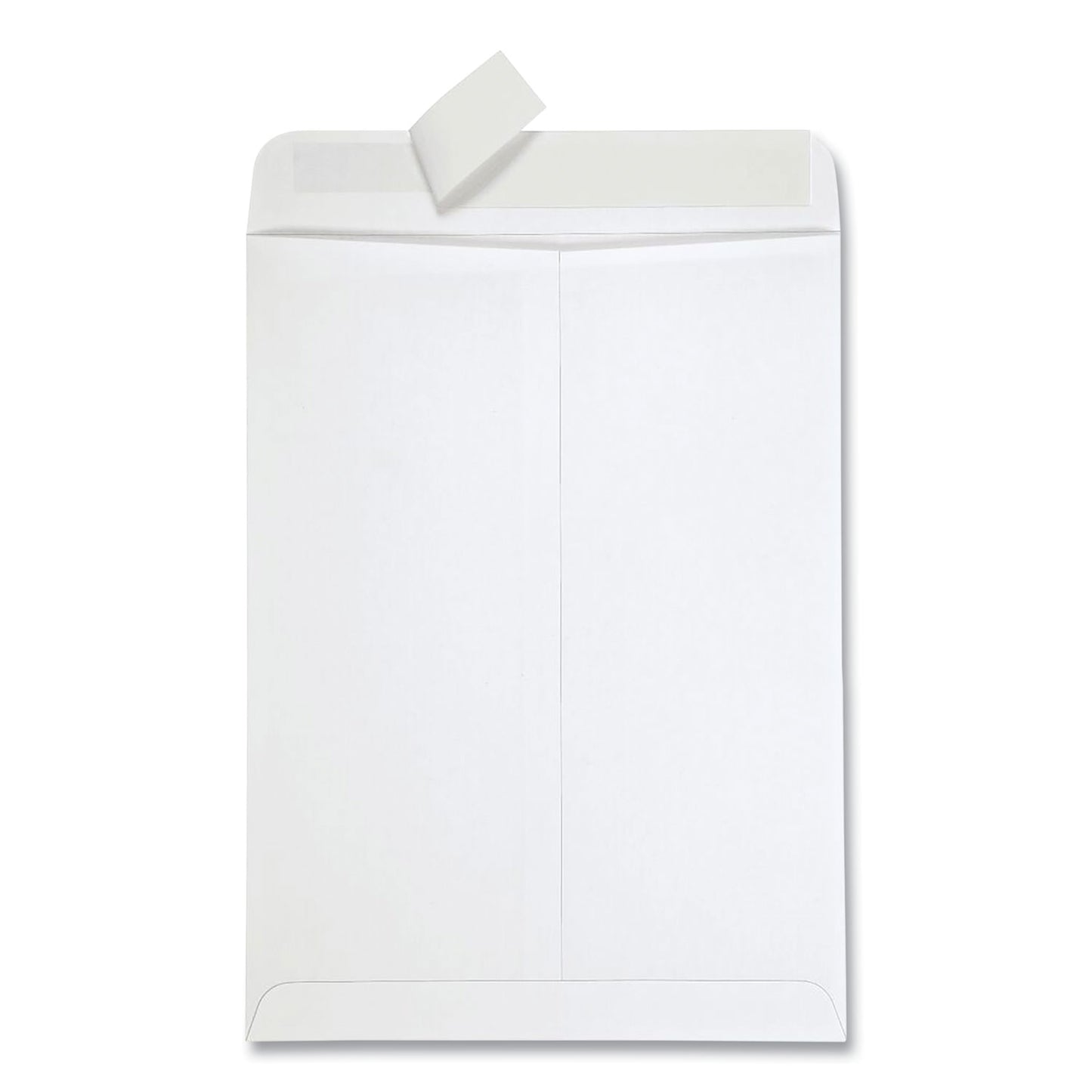 Quality Park Redi-Strip Catalog Envelope, #10 1/2, Cheese Blade Flap, Redi-Strip Adhesive Closure, 9 x 12, White, 100/Box (44582)