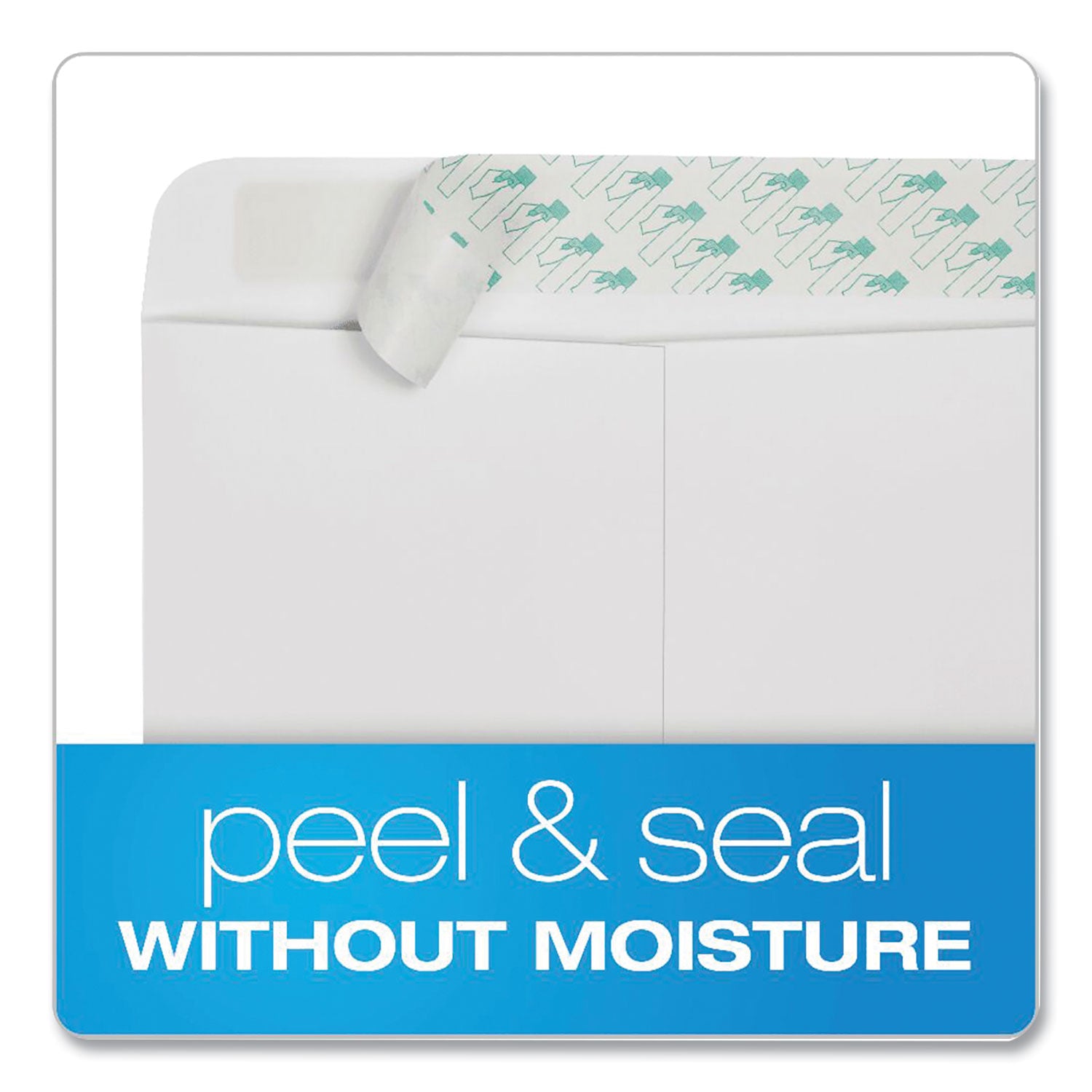 Quality Park Redi-Strip Catalog Envelope, #10 1/2, Cheese Blade Flap, Redi-Strip Adhesive Closure, 9 x 12, White, 100/Box (44582)