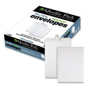Quality Park Redi-Strip Catalog Envelope, #13 1/2, Cheese Blade Flap, Redi-Strip Adhesive Closure, 10 x 13, White, 100/Box (44782)