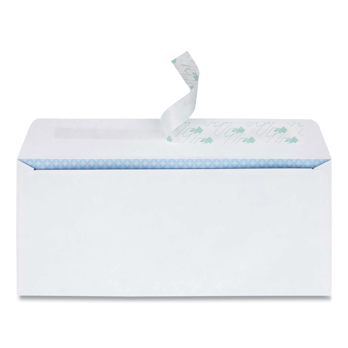 Quality Park Redi-Strip Security Tinted Envelope, Address Window, #10, Commercial Flap, Redi-Strip Closure, 4.13 x 9.5, White, 500/Box (69222)