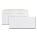 Quality Park Business Envelope, #10, Commercial Flap, Side Seam, Gummed Closure, 24 lb Bond Weight Paper, 4.13 x 9.5, White, 500/Box (90020)