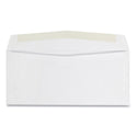 Quality Park Business Envelope, #10, Commercial Flap, Side Seam, Gummed Closure, 24 lb Bond Weight Paper, 4.13 x 9.5, White, 500/Box (90020)