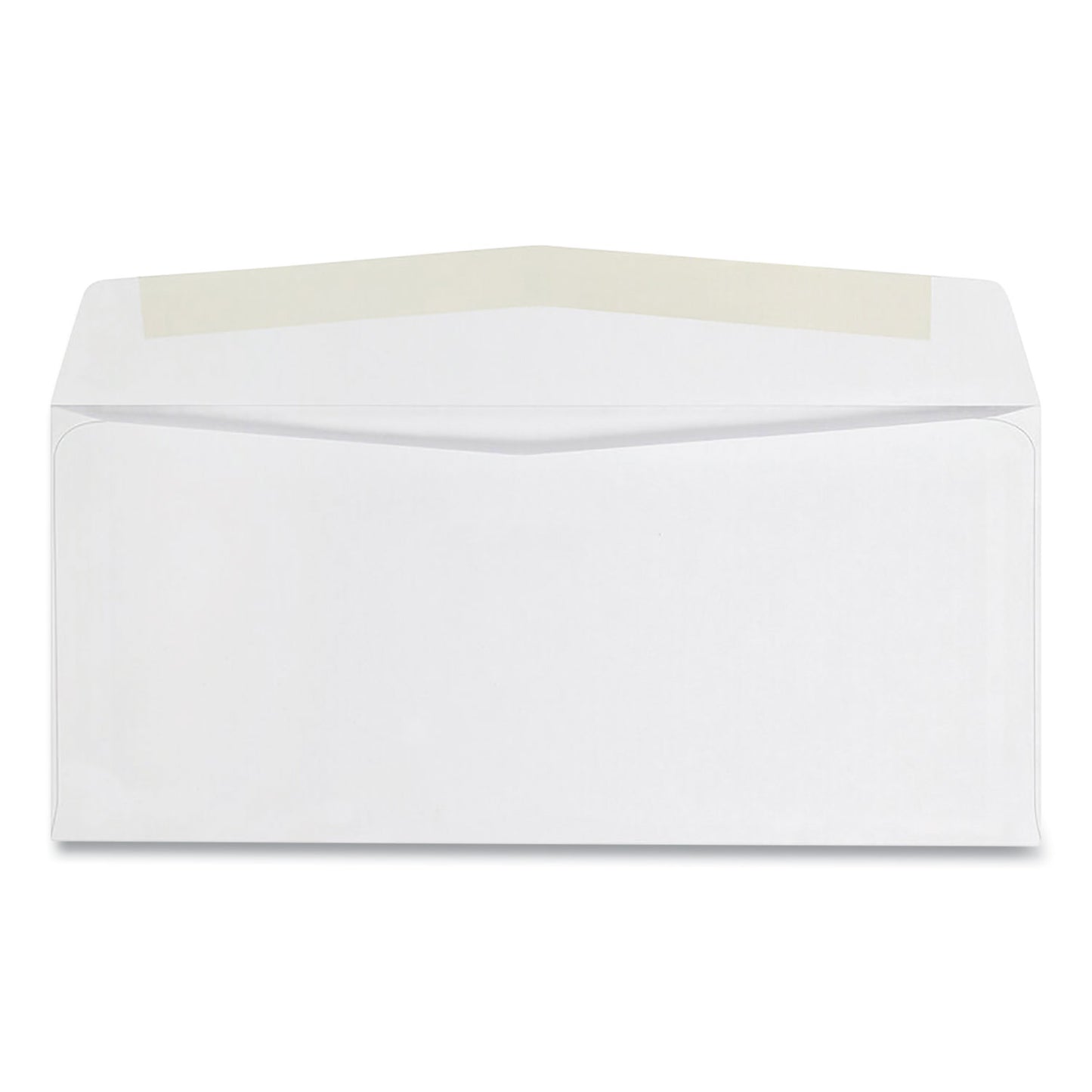 Quality Park Business Envelope, #10, Commercial Flap, Side Seam, Gummed Closure, 24 lb Bond Weight Paper, 4.13 x 9.5, White, 500/Box (90020)