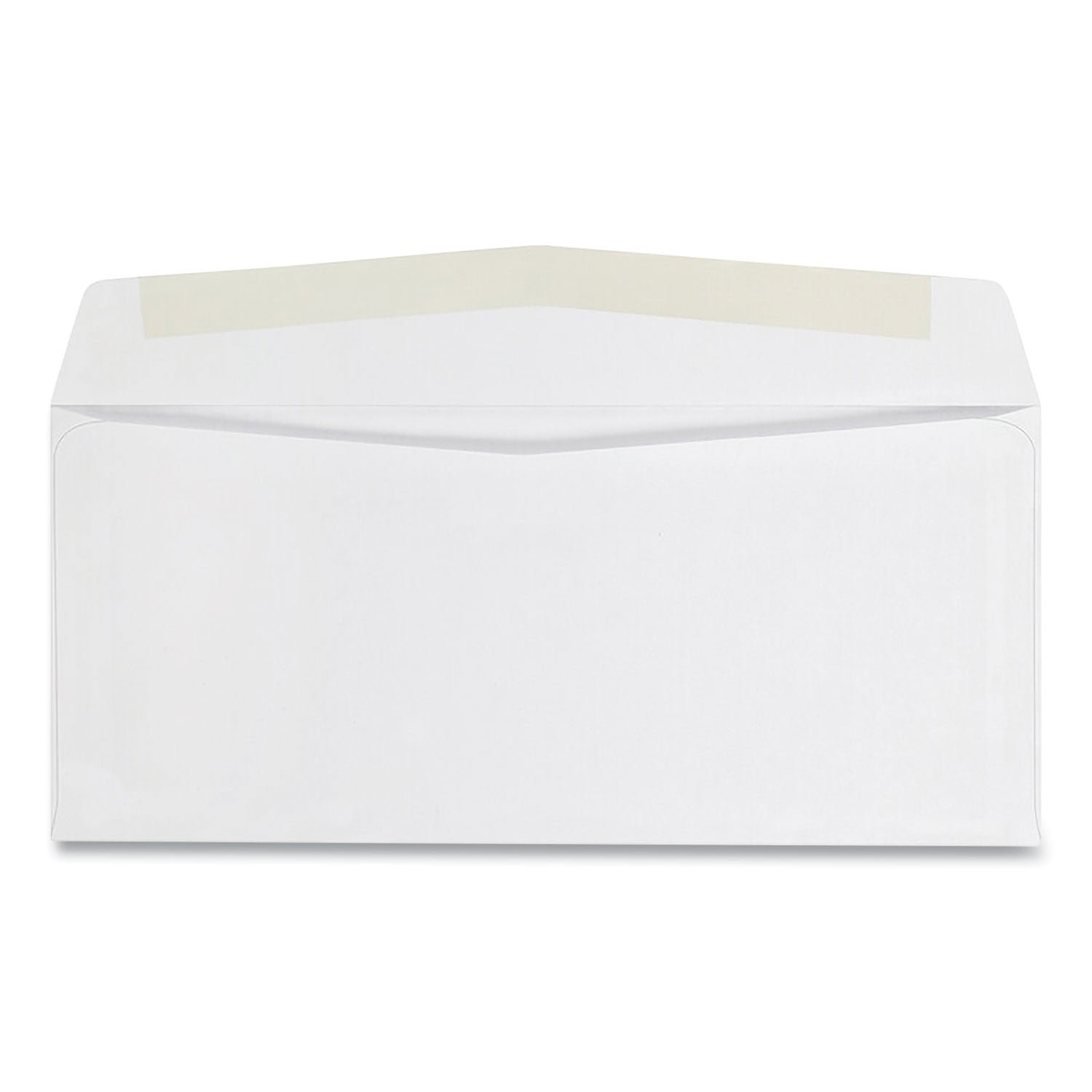 Quality Park Business Envelope, #10, Commercial Flap, Side Seam, Gummed Closure, 24 lb Bond Weight Paper, 4.13 x 9.5, White, 500/Box (90020)