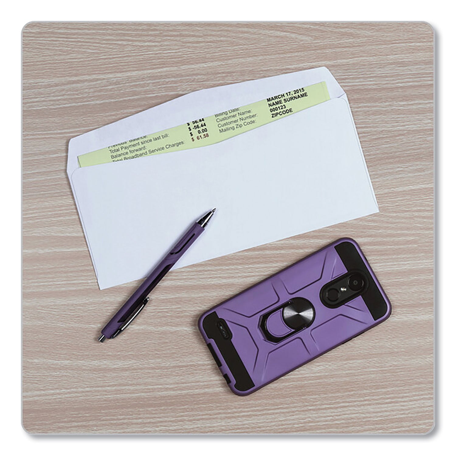 Quality Park Business Envelope, #10, Commercial Flap, Side Seam, Gummed Closure, 24 lb Bond Weight Paper, 4.13 x 9.5, White, 500/Box (90020)