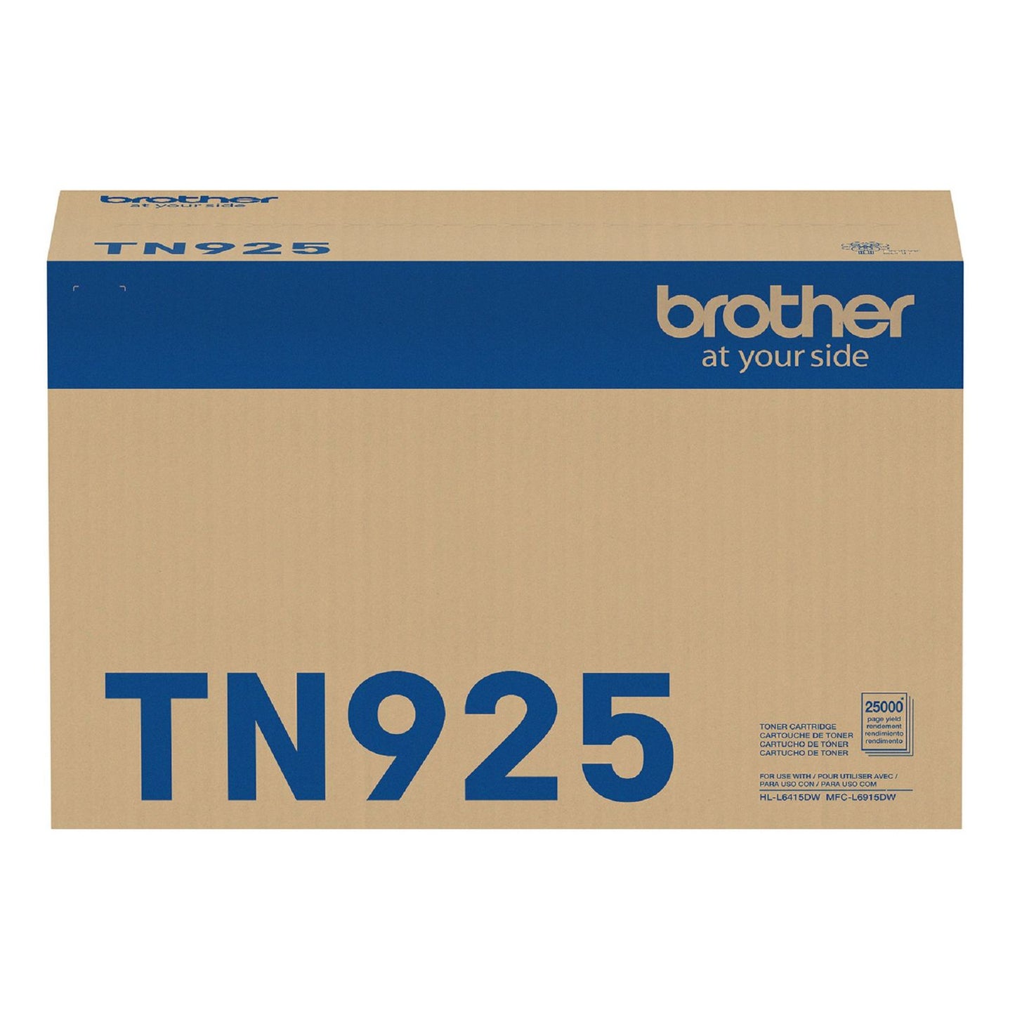 Brother TN925 High-Yield Toner, 25,000 Page-Yield, Black