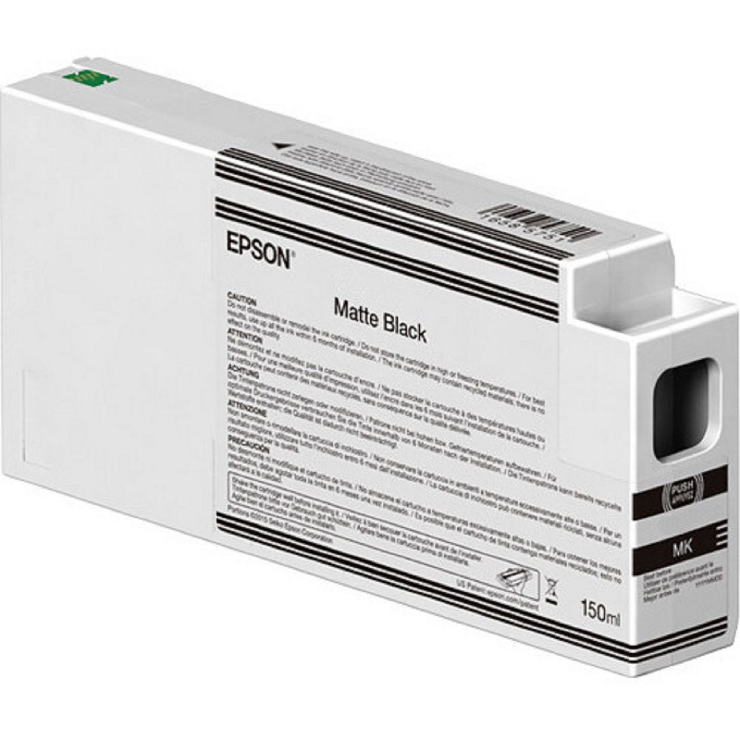 Epson T54V800 (T54V) UltraChrome HD Ink, Matte Black