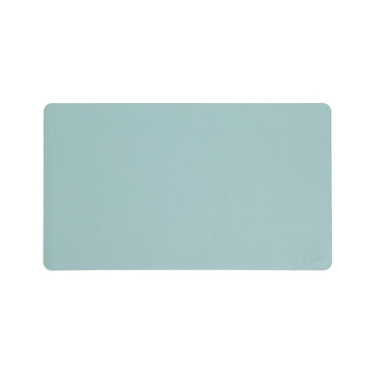 Smead Vegan Leather Desk Pads, 23.6" x 13.7", Light Blue (64840)