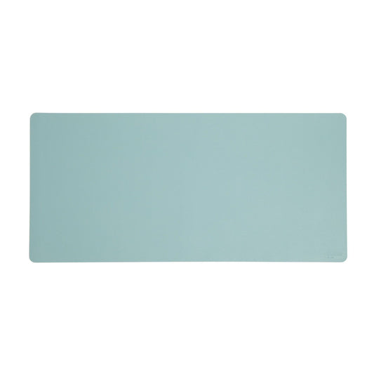 Smead Vegan Leather Desk Pads, 36" x 17", Light Blue (64830)