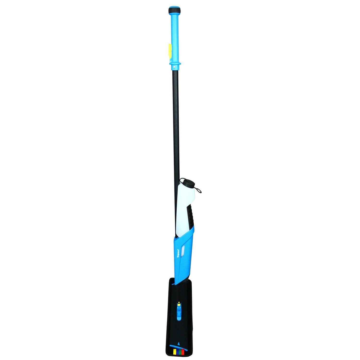 Impact Mopster 2.0 Microfiber Bucketless Mop, 16.25 x 3.25 Blue Microfiber Head, 57" Black Aluminum Handle (T002200)