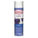 Claire Aerosol Air Freshener and Deodorizer, Lavender, 10 oz Aerosol Spray, 12 Cans (191)