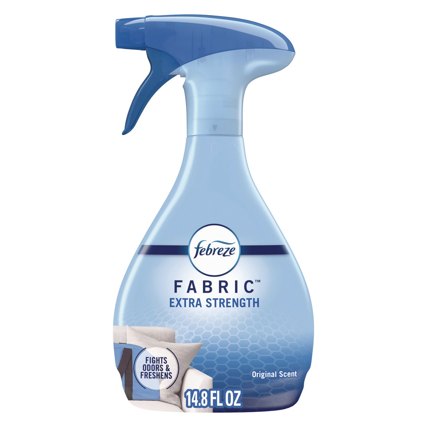 Febreze FABRIC Refresher/Odor Eliminator, Extra Strength, Original, 14.8 oz Spray Bottle, 8/Carton (08858)