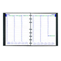 Blueline Plan and Link Weekly Appointment Planner, 9.25" x 7.25", Black Cover, 12-Month (Jan to Dec): 2025 (C5275C81)