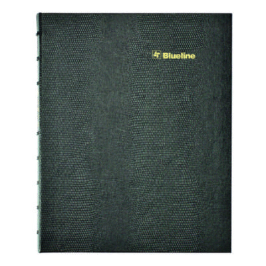 Blueline Plan and Link Weekly Appointment Planner, 9.25" x 7.25", Black Cover, 12-Month (Jan to Dec): 2025 (C5275C81)