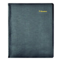 Blueline Plan and Link Weekly Appointment Planner, 11" x 9.06", Black Cover, 12-Month (Jan to Dec): 2025 (C595081T)