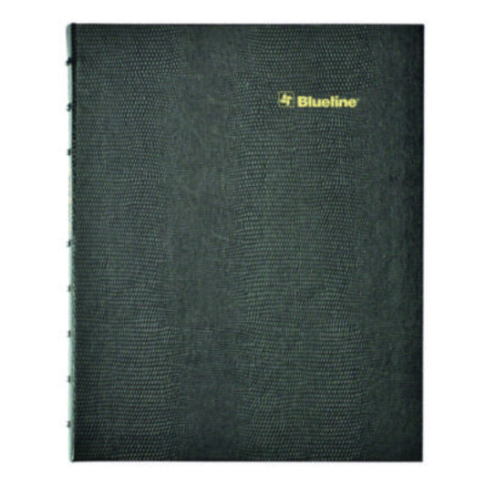 Blueline Plan and Link Monthly Planner, 9.25" x 7.25", Black Cover, 16-Months: Sept 2024 to Dec 2025 (C1200C81)