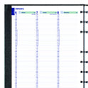 Blueline Plan and Link Weekly Appointment Planner, 9.25" x 7.25", Black Cover, 12-Month (Jan to Dec): 2025 (C5275C81)