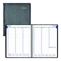 Blueline Plan and Link Weekly Appointment Planner, 11" x 9.06", Black Cover, 12-Month (Jan to Dec): 2025 (C595081T)