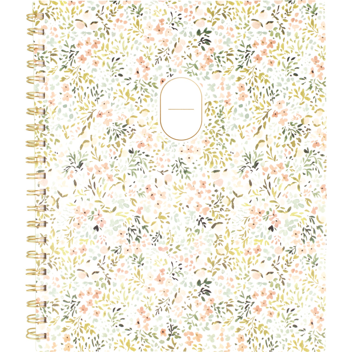 Cambridge Leah Bisch Academic Year Weekly/Monthly Planner, Floral Artwork, 11" x 9.25", Multicolor Cover, 12-Month: July 2024-June 2025 (LB33905A)