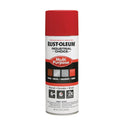 Rust-Oleum Industrial Choice 1600 System Multi-Purpose Enamel Spray Paint, Flat Safety Red, 12 oz Aerosol Can, 6/Carton (1660830)