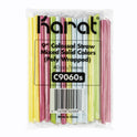 Karat Boba Straws, 9", Assorted, 1,600/Carton (C9060SMIXED)