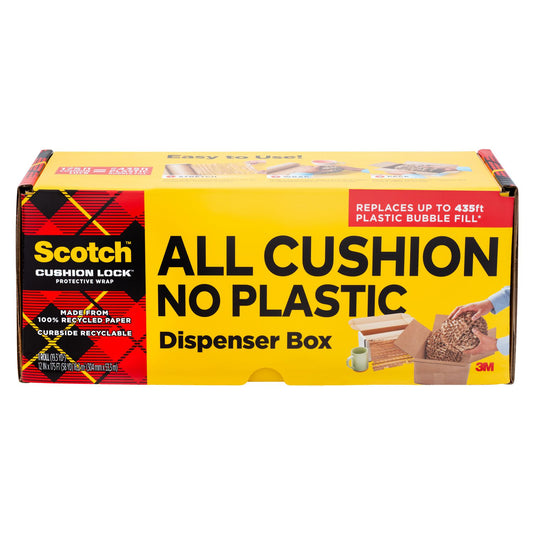 Scotch Cushion Lock Protective Wrap, 12" x 150 ft, Brown (PCW12175DB)