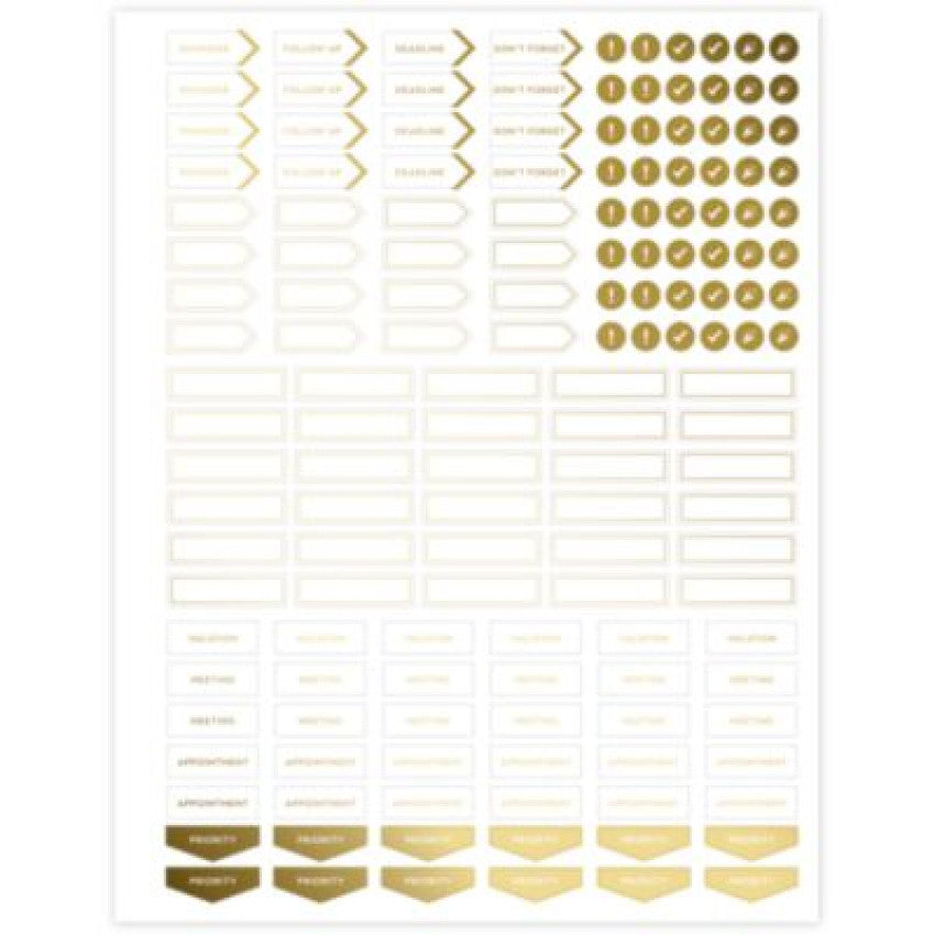 Cambridge Workstyle Weekly/Monthly Planner, Geometric Artwork, 11 x 9.38, Blue/Gold Cover, 12-Month (Jan to Dec): 2025 (160690512)