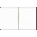 Cambridge Workstyle Monthly Poly Planner, Geometric Artwork, 11 x 8.5, Java Brown/Gold Cover, 12-Month (Jan to Dec): 2025 (160690004)