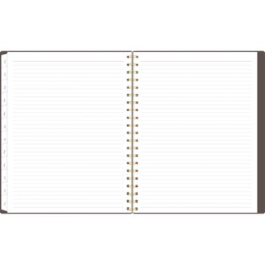 Cambridge Workstyle Monthly Poly Planner, Geometric Artwork, 11 x 8.5, Java Brown/Gold Cover, 12-Month (Jan to Dec): 2025 (160690004)