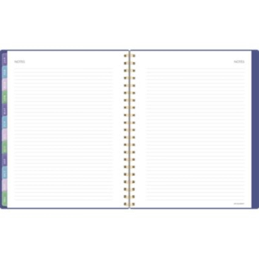 AT-A-GLANCE Badge Geo Weekly/Monthly Planner, 11 x 9.25, Purple/Gold Cover, 13-Month (Jan to Jan): 2025 to 2026 (1722G905)