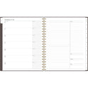 Cambridge Workstyle Weekly/Monthly Planner, 11 x 9.38, Brown/Gold Cover, 12-Month (Jan to Dec): 2025 (160690504)