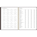 Cambridge Workstyle Weekly/Monthly Planner, 11 x 9.38, Brown/Gold Cover, 12-Month (Jan to Dec): 2025 (160690504)