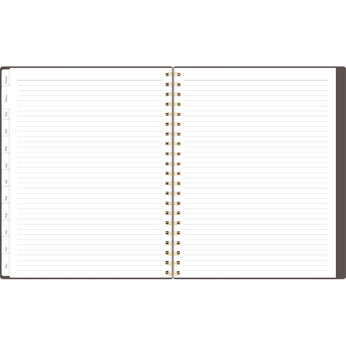 Cambridge Workstyle Weekly/Monthly Planner, 11 x 9.38, Brown/Gold Cover, 12-Month (Jan to Dec): 2025 (160690504)