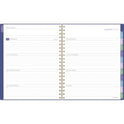 AT-A-GLANCE Badge Geo Weekly/Monthly Planner, 11 x 9.25, Purple/Gold Cover, 13-Month (Jan to Jan): 2025 to 2026 (1722G905)