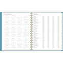 Cambridge Workstyle Weekly/Monthly Planner, Geometric Artwork, 11 x 9.38, Blue/Gold Cover, 12-Month (Jan to Dec): 2025 (160690512)