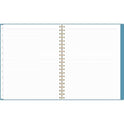 Cambridge Workstyle Weekly/Monthly Planner, Geometric Artwork, 11 x 9.38, Blue/Gold Cover, 12-Month (Jan to Dec): 2025 (160690512)