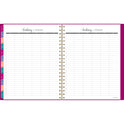 AT-A-GLANCE Harmony Weekly/Monthly Poly Planner, Weekly: Vertical Format, 11 x 9.38, Purple/Gold Cover, 13-Month (Jan to Jan): 2025-2026 (109990556)