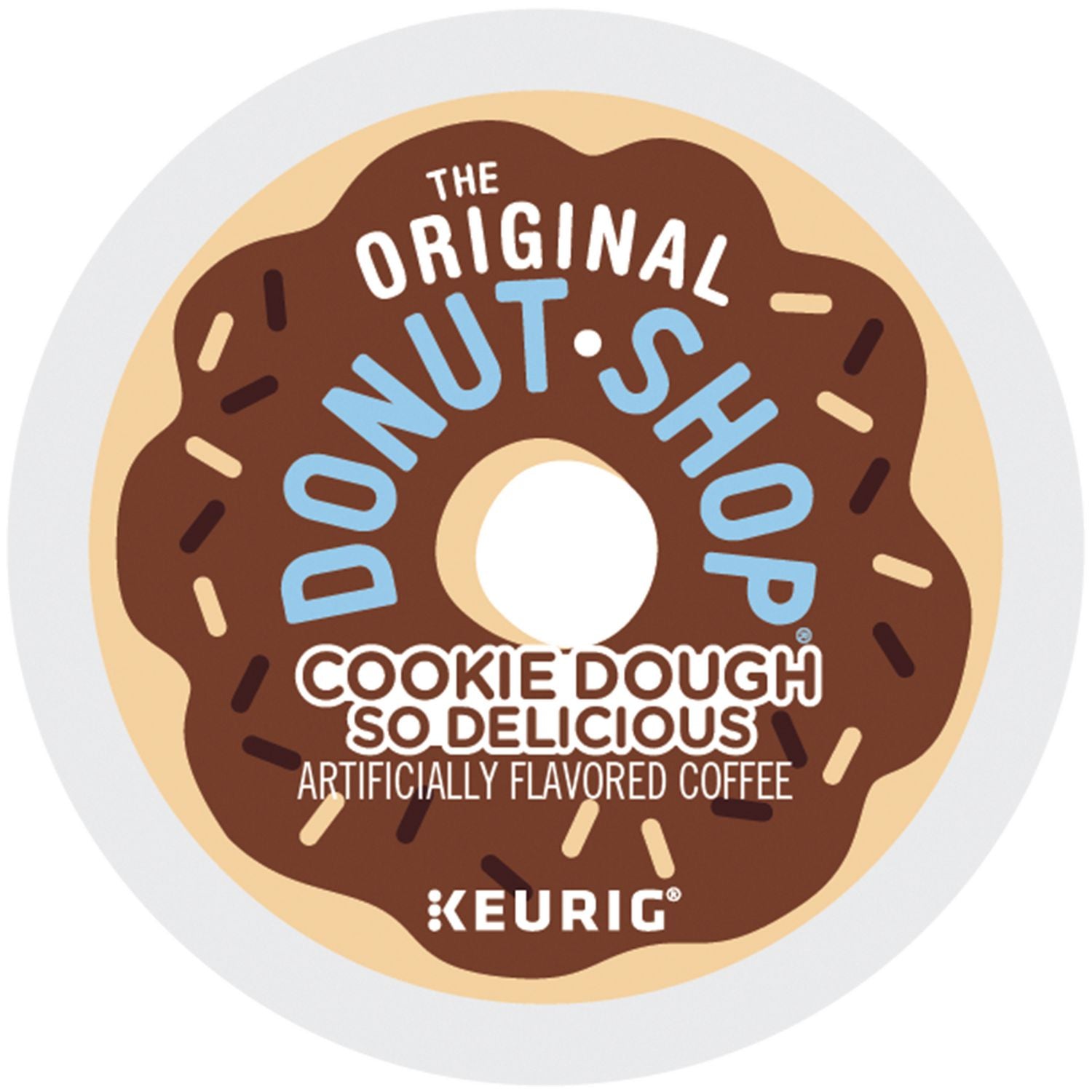 The Original Donut Shop Cookie Dough So Delicious K-Cups, 24/Box (9534)