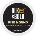BLK & Bold Rise and GRND K-Cups, 0.41 oz K-Cup, 20/Box (0055)