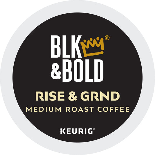 BLK & Bold Rise and GRND K-Cups, 0.41 oz K-Cup, 20/Box (0055)