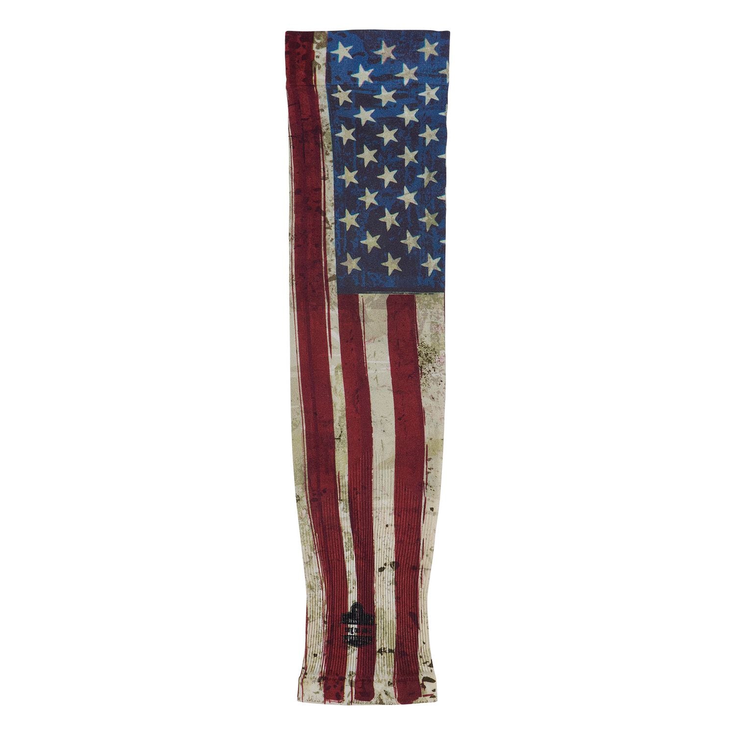 ergodyne Chill-Its 6695 Sun Protection Arm Sleeves, Polyester/Spandex, X-Large/2X-Large, American Flag (12194)