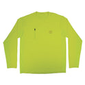 ergodyne Chill-Its 6689 Cooling Long Sleeve Sun Shirt with UV Protection, 2X-Large, Lime (12146)