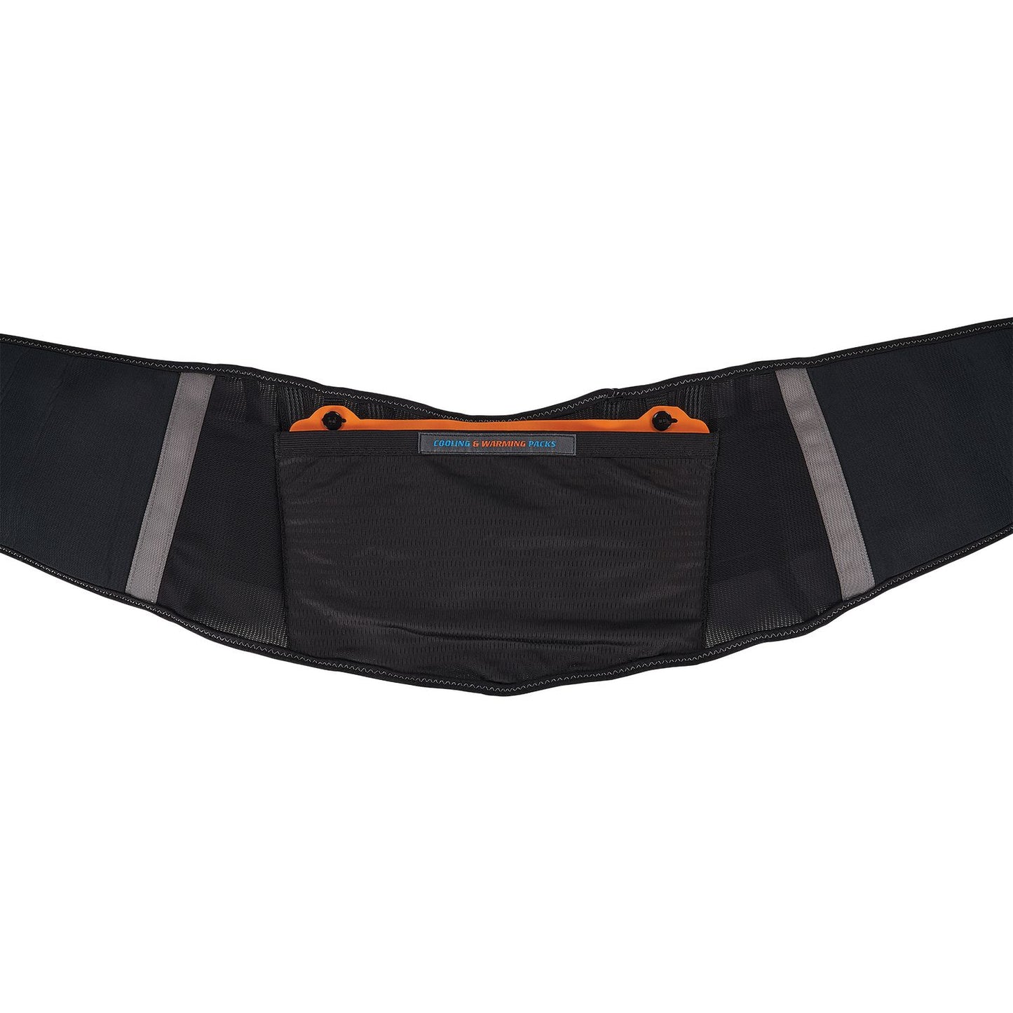 ergodyne Proflex 1675 Back Support Brace with Cooling/Warming Pack, X-Large, 38" to 42" Waist, Black (11123)