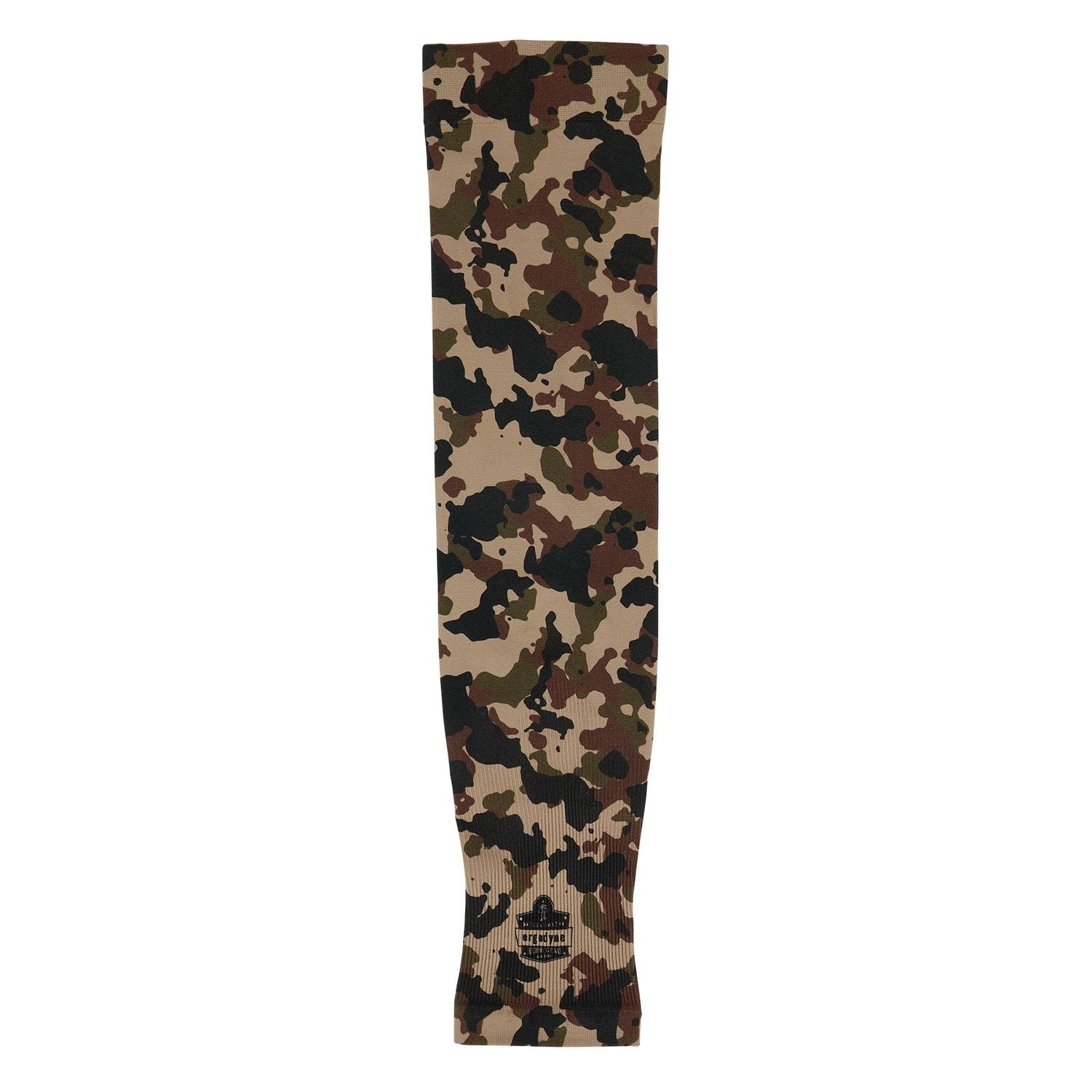 ergodyne Chill-Its 6695 Sun Protection Arm Sleeves, Polyester/Spandex, X-Large/2X-Large, Camo (12192)
