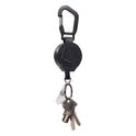 ergodyne Squids 3391 ID/Badge Reel, Extends 32", Black (19968)