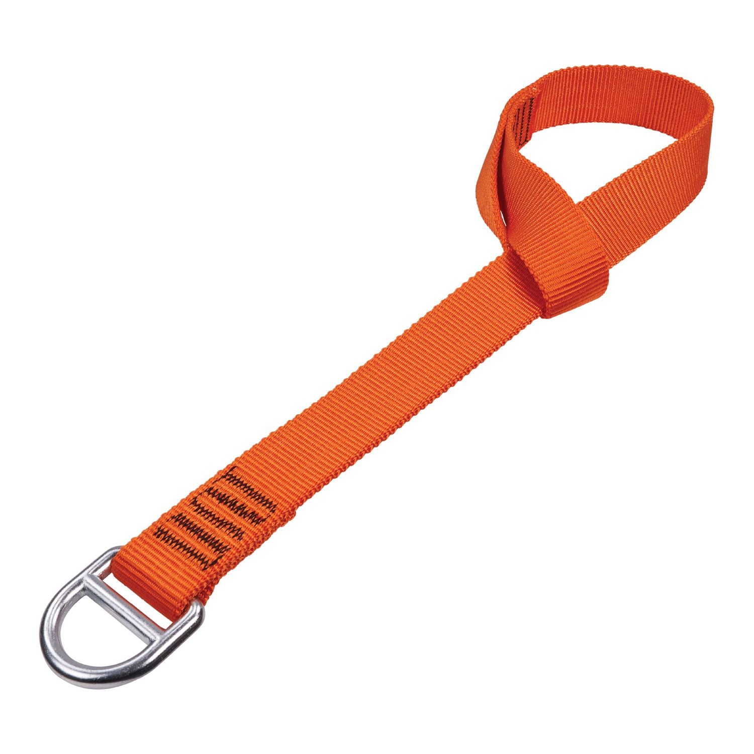 ergodyne Squids 3177 Anchor Choke Strap for Tool Tethering, 60 lb Max Safe Working Capacity, 28" Long, Orange (19195)