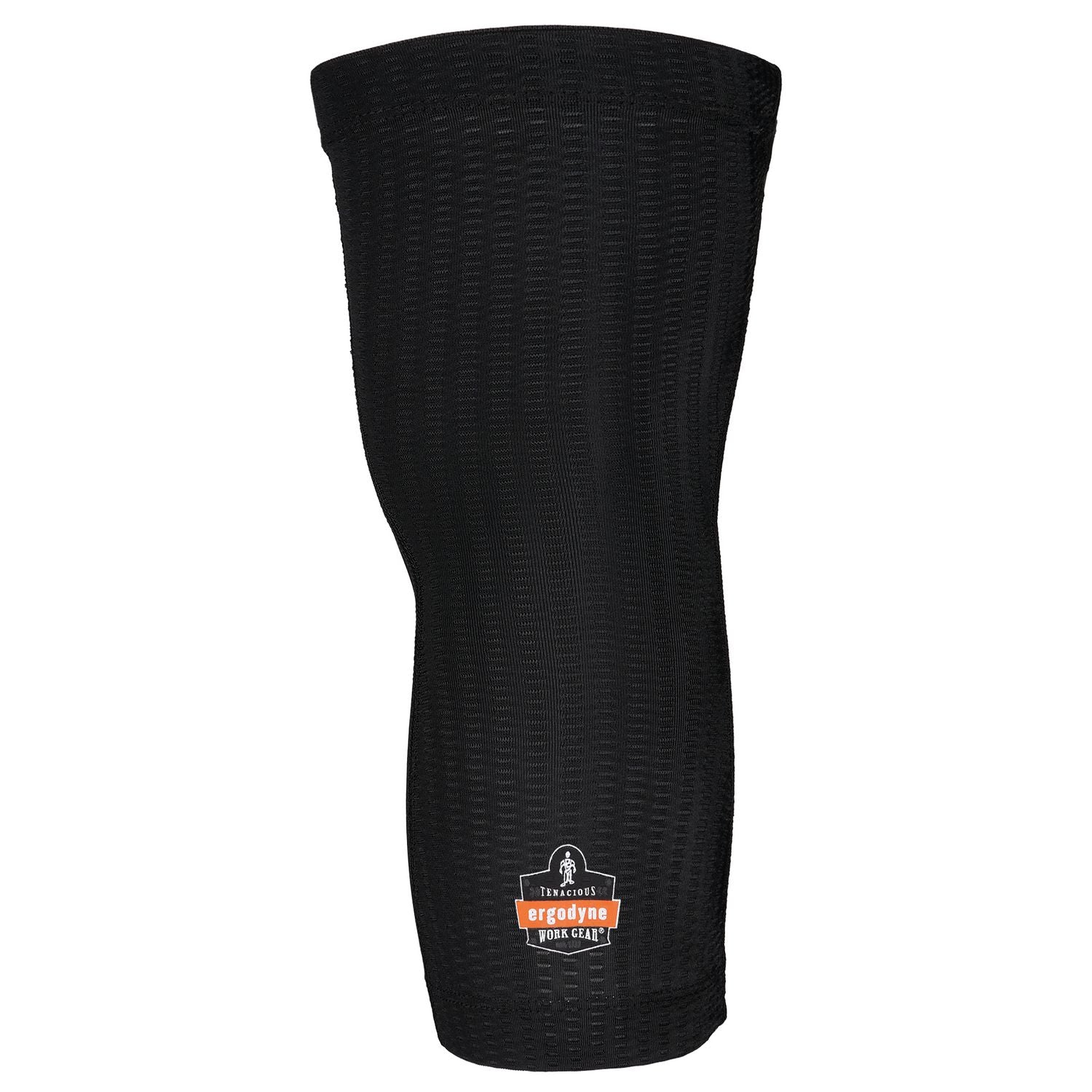 ergodyne Proflex 525 Lightweight Padded Knee Sleeves, Slip-On, Small/Medium, Black, Pair (18525)