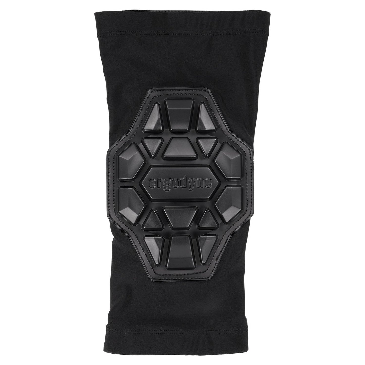 ergodyne ProFlex 550 Padded Knee Sleeves with 3-Layer Foam Cap, Slip-On, Large/X-Large, Black, Pair (18552)